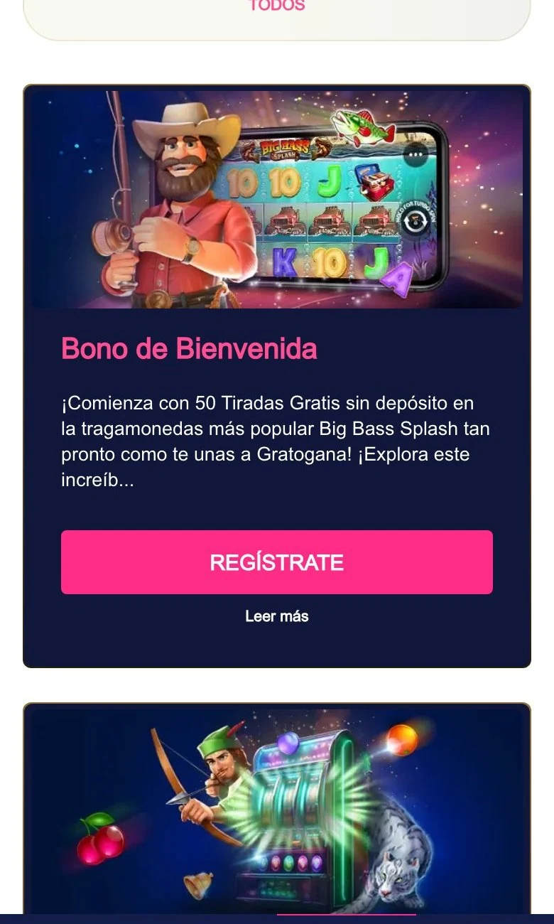 Gratogana: versión móvil